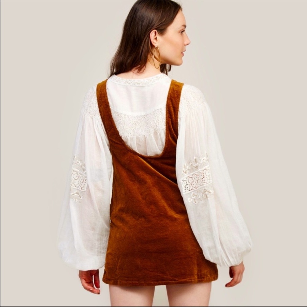Free People Devoted to You Corduroy Dress 2 - Picture 4 of 13